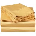Superior  530 Thread Count Egyptian Cotton California King Sheet Set Solid  Gold 530CKSH SLGL